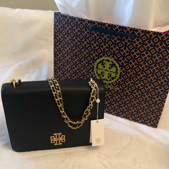 Tory Burch Handbags - Tory Burch Britten Large Adjustable Shoulder Bag